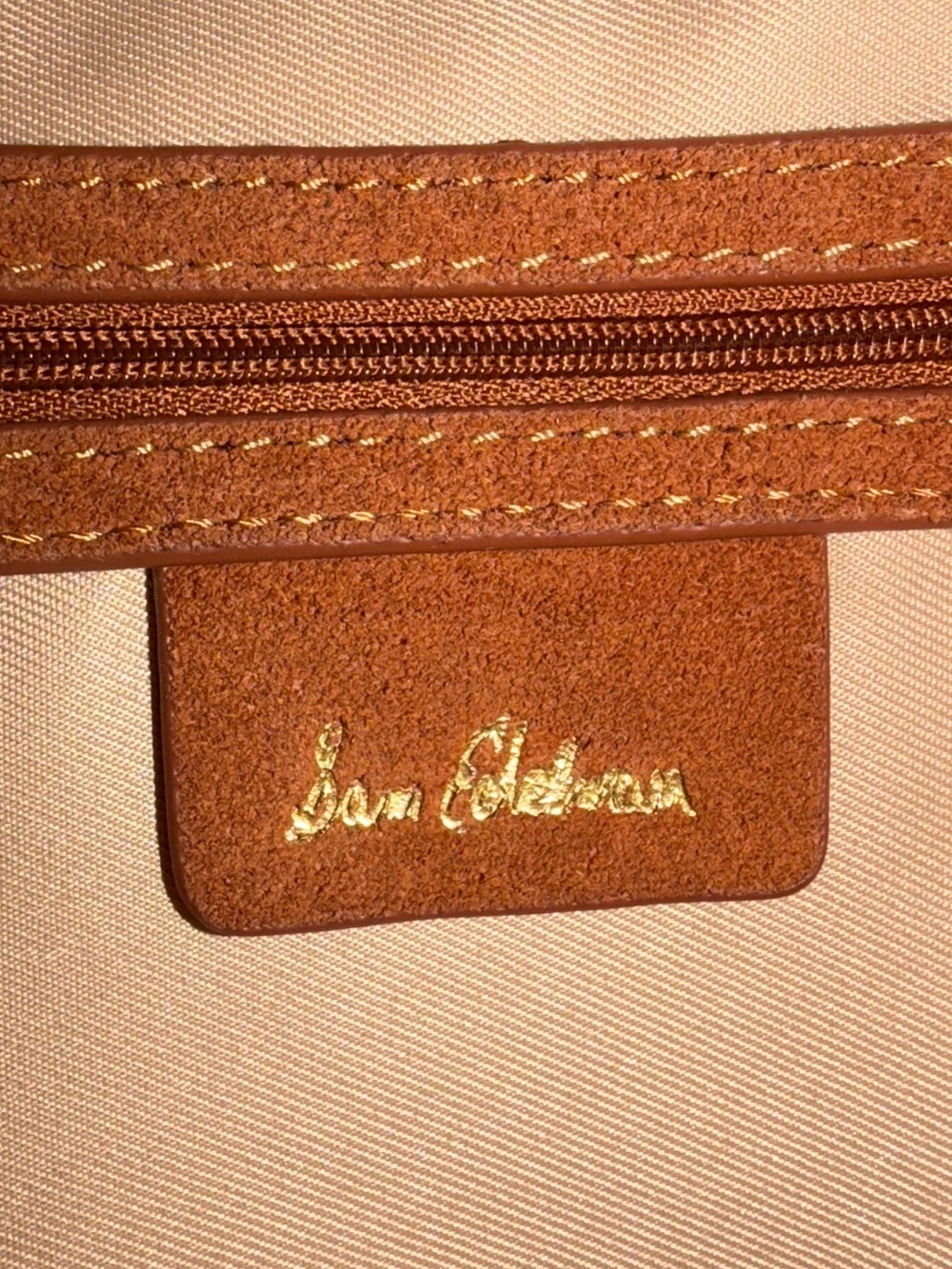 Sam Edelman Studded Leather Suede Hobo Bag - Picture 5 of 8